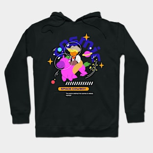 Cosmic Space Cowboy Design Hoodie